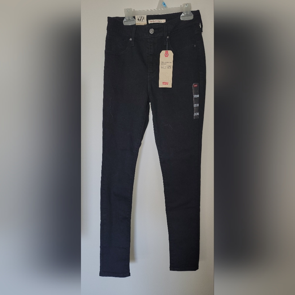 Levis 721 High-Rise Skinny Jeans. Size 27. ⭐️NWT⭐️ - Picture 4 of 7